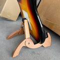 Wholesale Factory Price Custom logo All Solid Wood Music Stand for Bass Guitar Ukulele String Instrument Made in China