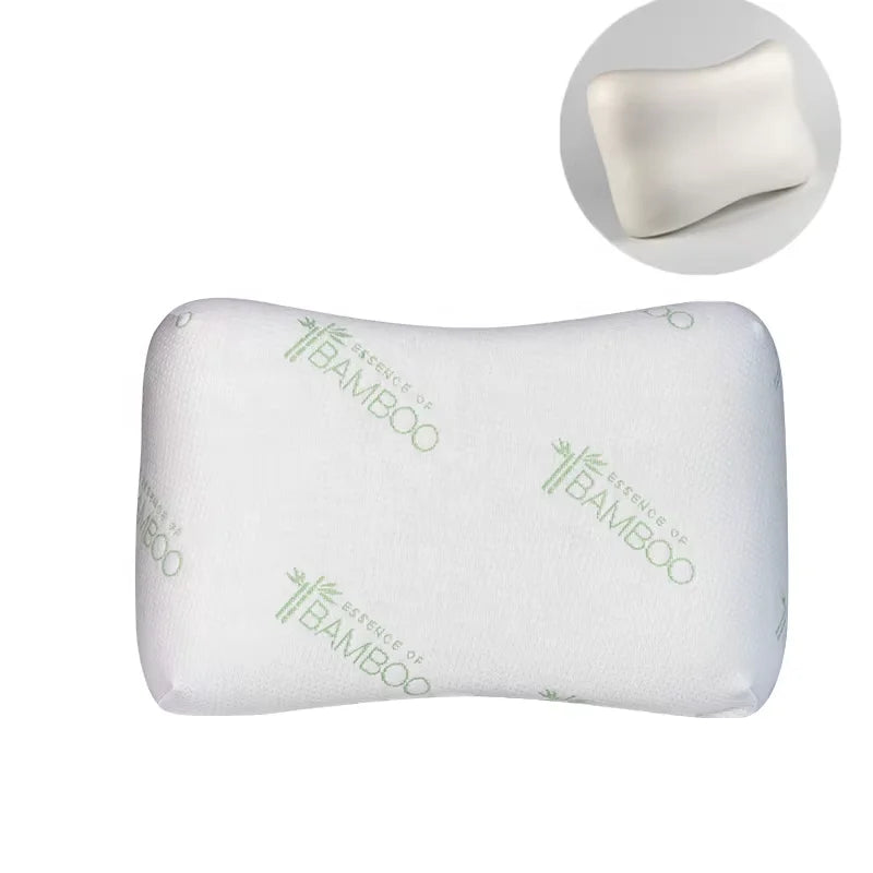 Bravo Cervical Neck Pillow with Zipper for Pain Relief Sleeping Memory Foam Orthopedic Pillow
