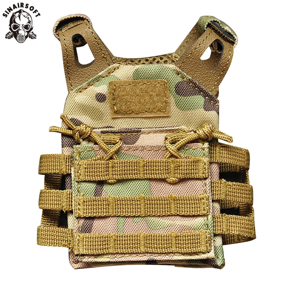 Sinairsoft Nylon Outdoor Tactical Mini Vest War Games Training and Combat Security Vest Personal Defense Equipment