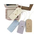 PU Leather Earring Jewelry Storage Booklet Portable Earrings Display Holder Earring Showcas