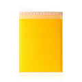 Custom 140 Grams Yellow Poly Bubble Mailer Thickening Envelope for Shipping 100% Recyclable Packaging