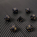 2026 Natural Gemstone Crystal Quartz Custom Logo Dice Handmade Engraved Stone Polyhedral Dice