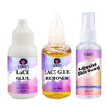 Private Label  1.3oz Adhesive Wig Glue 2oz Skin Guard 1oz Glue Remover Hair System Kit
