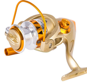 March Expo Ultralight 5.2:1 All Metal Spool Fishing Spinning Reel 12BB Aluminum Spinning Wheel Saltwater Fishing Tackle Spule