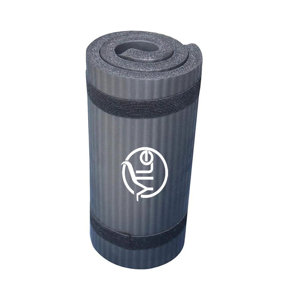 NBR Rubber Custom logo Support Knee Pad Elbow Pad Mat With Carry Strap