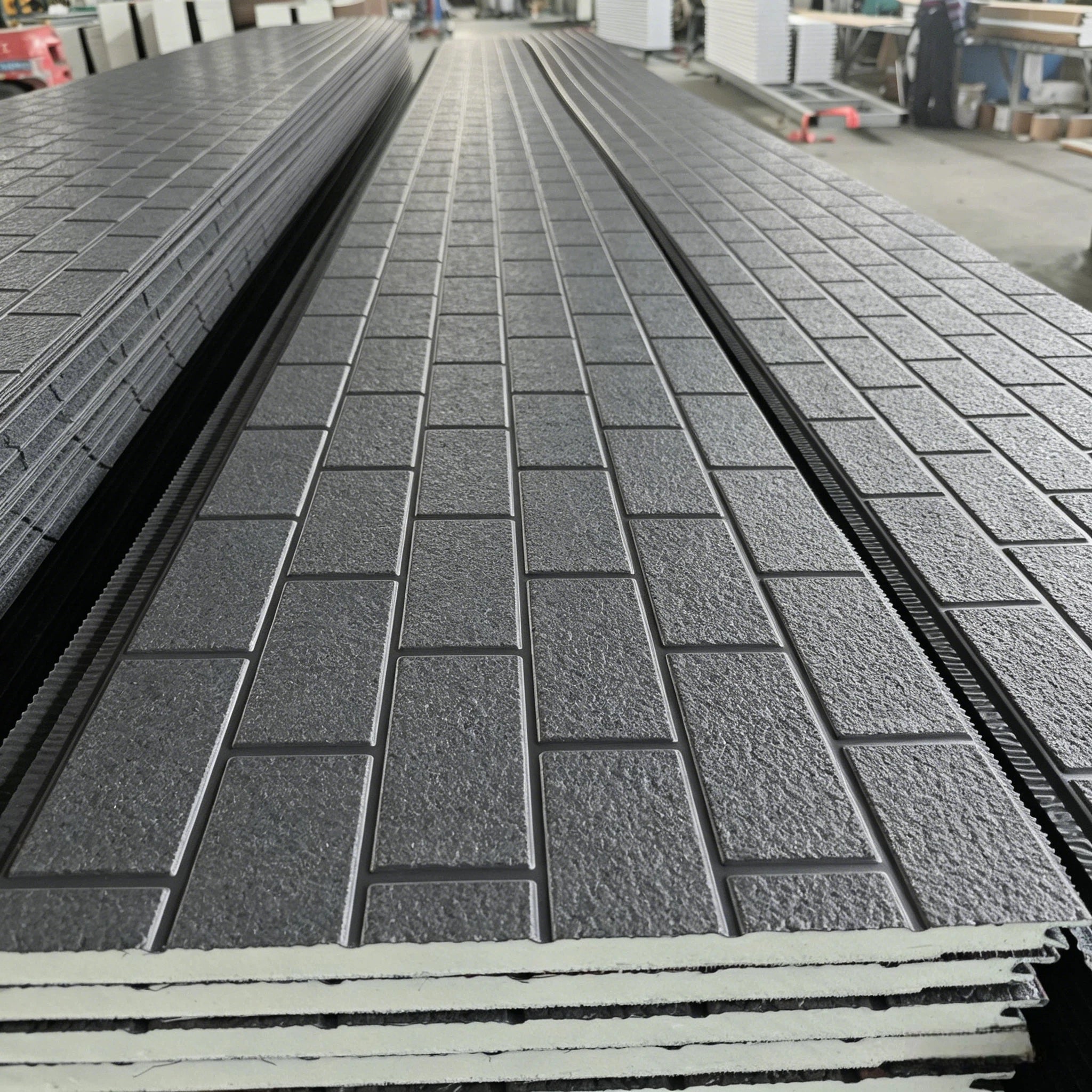 PU  Polyurethane High Density  Heat Insulated Khlraum Pannele Pareti Esterne Sandwich Panel for Workshop