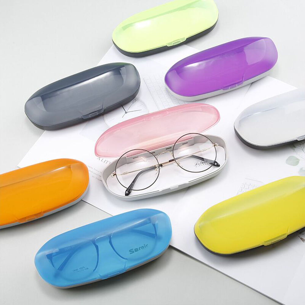 ZH-02 Wholesale Custom Myopia Presbyopia Optical Sunglasses Large White Transparent Plastic Glasses Box
