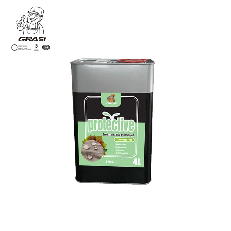 Grasi FH919 Superhydrophobic Nano Moisturizer Agent for Shoes Fabric Clothing Outdoor Gear Oil Stain Resistant Spray pH 6-7
