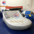 New 2-4 Persons Towable Tube for Boating Inflatable Water Sports Towable Boat for Adults Water Fun