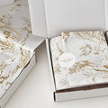 Glitter Tissue Paper with Custom Logo for Sparkling Apparel Presentation