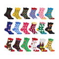 High Quality Smiling Face Pattern Fashion Cotton Men Sock Women Autumn Winter Sports Socks