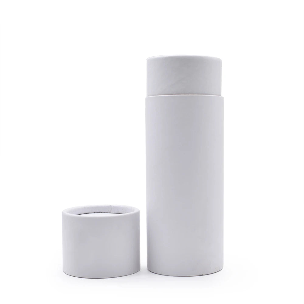 Fast Shipping Stock 30ml White Round Dropper Oil Bottle Package Box Paper Based Squeeze Cosmetic Paper Tube