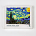 Vincent Van Gogh's Starry Night 3D Puzzle 1000 Pieces Custom Wooden Jigsaw for Adults Kids Wood Crafts Wooden Boxes Wall Signs