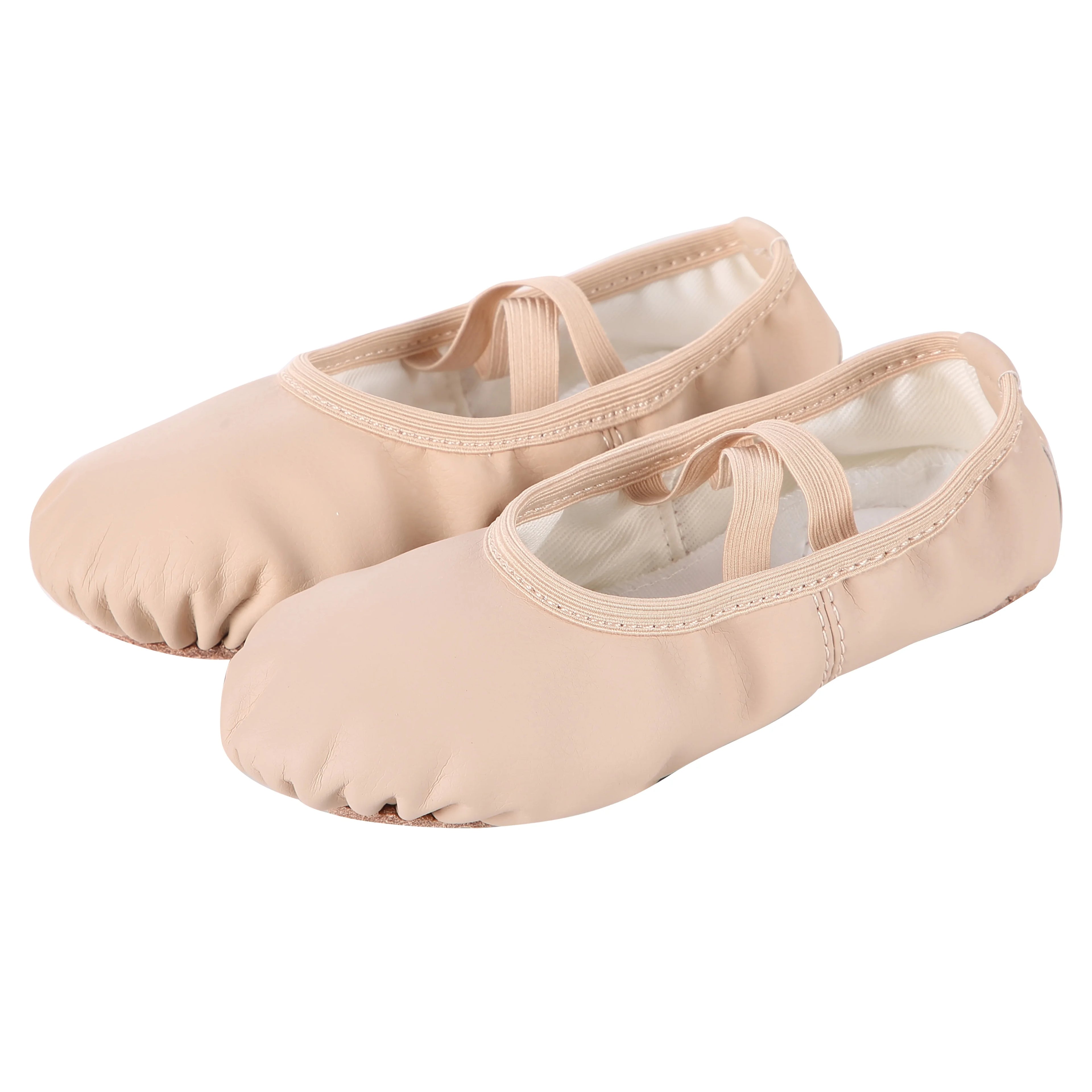 EU and US in Stock Leather Ballet Shoes/Ballerina Shoes/Ballet Slippers (Toddler/Little/Big Kid/Women)