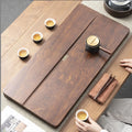 LEXDO WTT-2087 Solid Wood Home Office Asian Zen Style Simple Portable Coffee & Tea Sets 10 Pcs