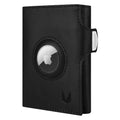 THUMBS-UP Mini Slim Aluminum Leather U Shaped Small Table Number Place Name Card Holder Pop up Card Holder RFID Men Wallet