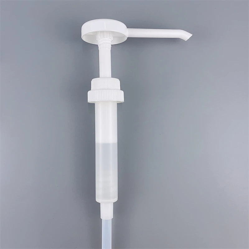38/400 15cc Non Spill Screw-On Syrup Pump Plastic Food Sauce Sprayer Honey Dispenser Pump Big Dosage