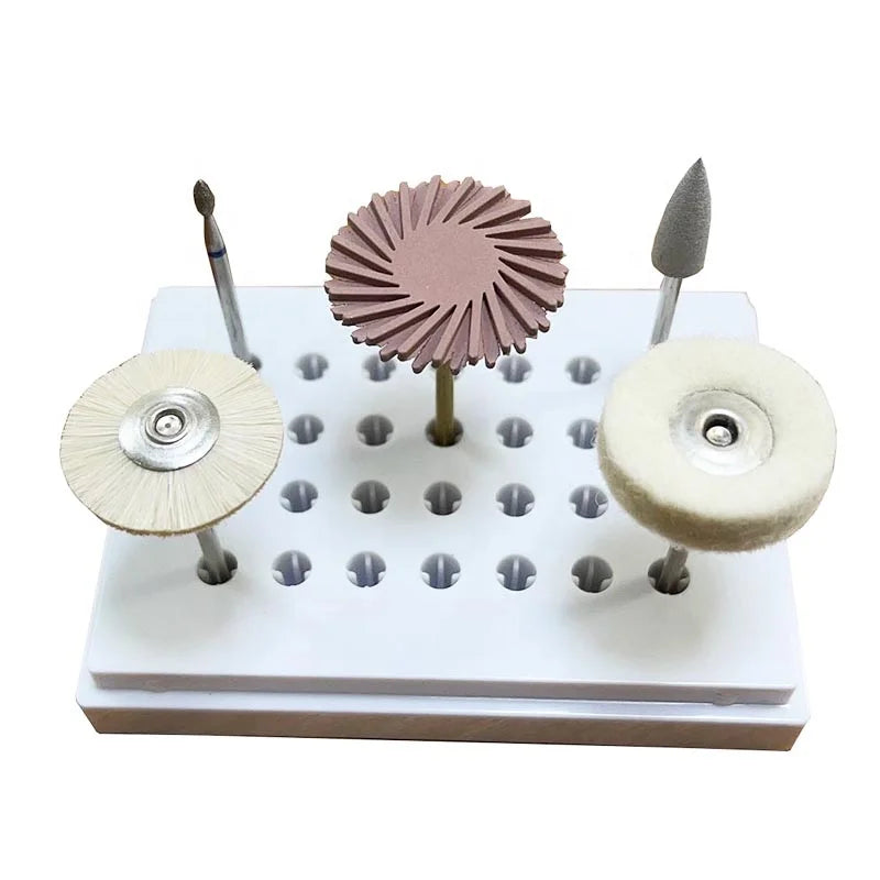 HP Diamond Burs and Silicon Polishers Adjusting and Polishing Burs Kit for Ceramics