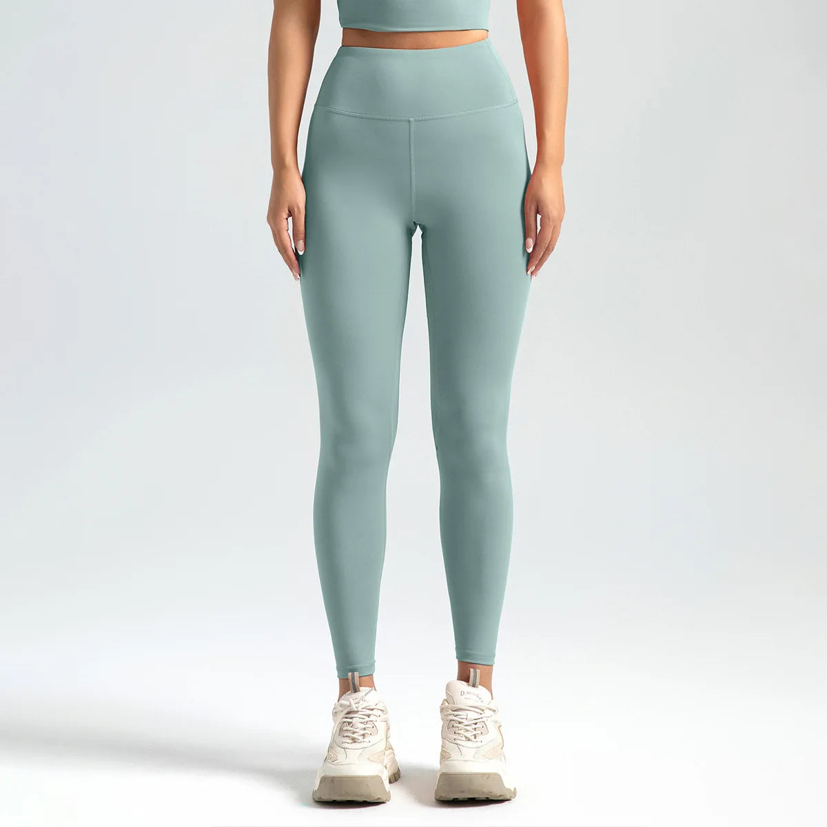 High-Waist Quick Dry Yoga Pants XL Size Seamless Spandex Abdominal Compression Leggings Breathable Fitness Leggings Outdoor Use