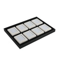 DiKaiTools GemTrue Brand DK21624N-8 Loose Diamond Container Showcase Gemstone Display Box with Self-Stand