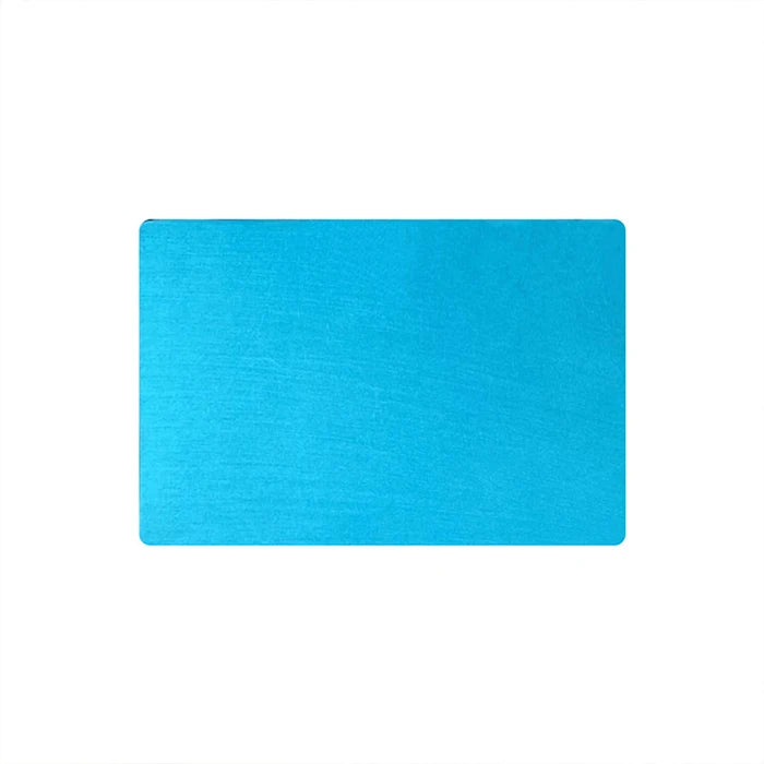Multicolor DIY Printing Laser Aluminum Blanks Business Card for CNC Engraver