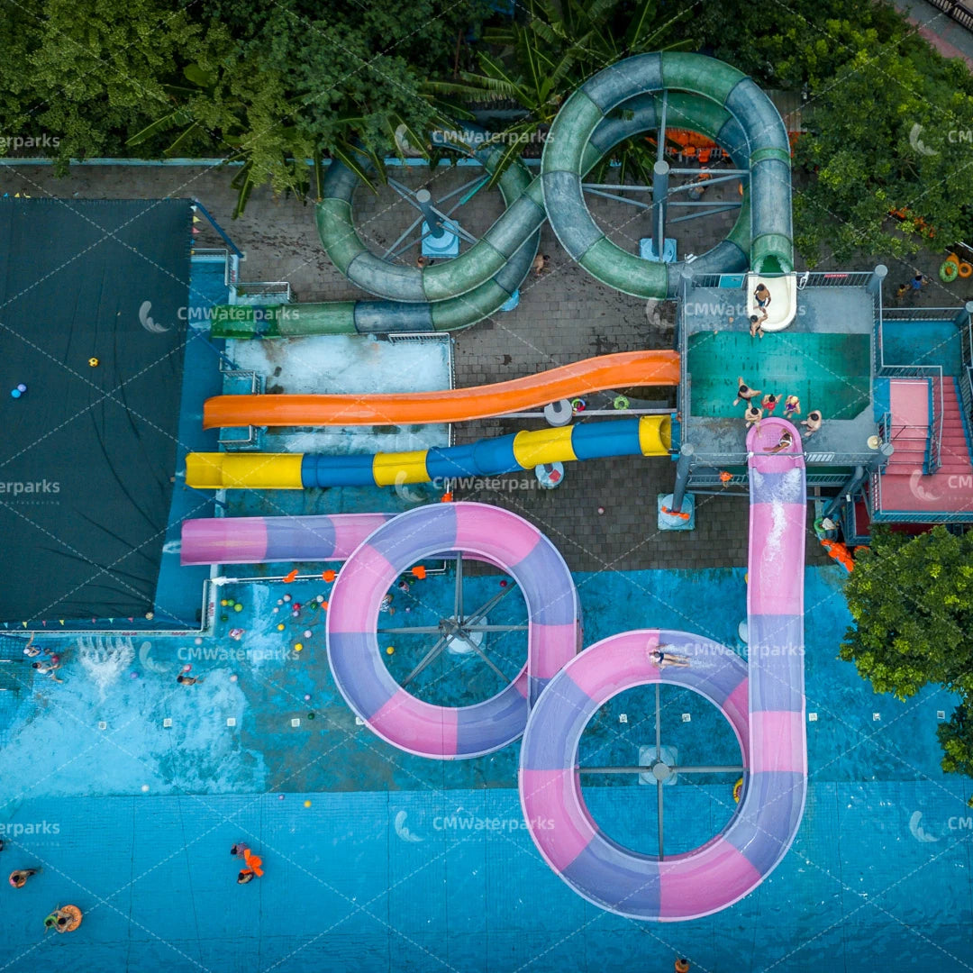 Cmwaterparks Water Park Project Commercial Water Slide Designed and Manufactured Water Slide for Adult