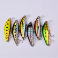Hessen Minnow Lure 11g 8cm ABS Material with Inner Lead Jerkbait Hard Artificial Bait for River & Stream Bream Fishing