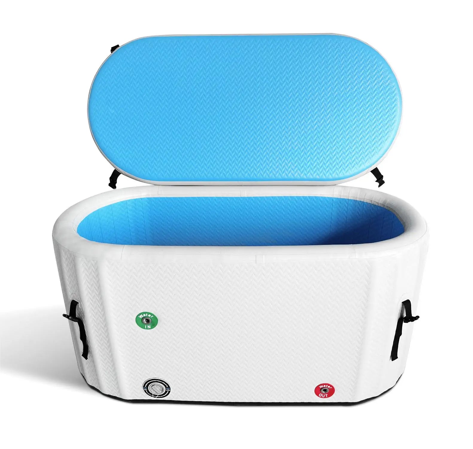 2024 Ice Recovery Pod Drop Stitch Bath Tub with Chillers Pvc Ice Bath Tub for Sport Recovery