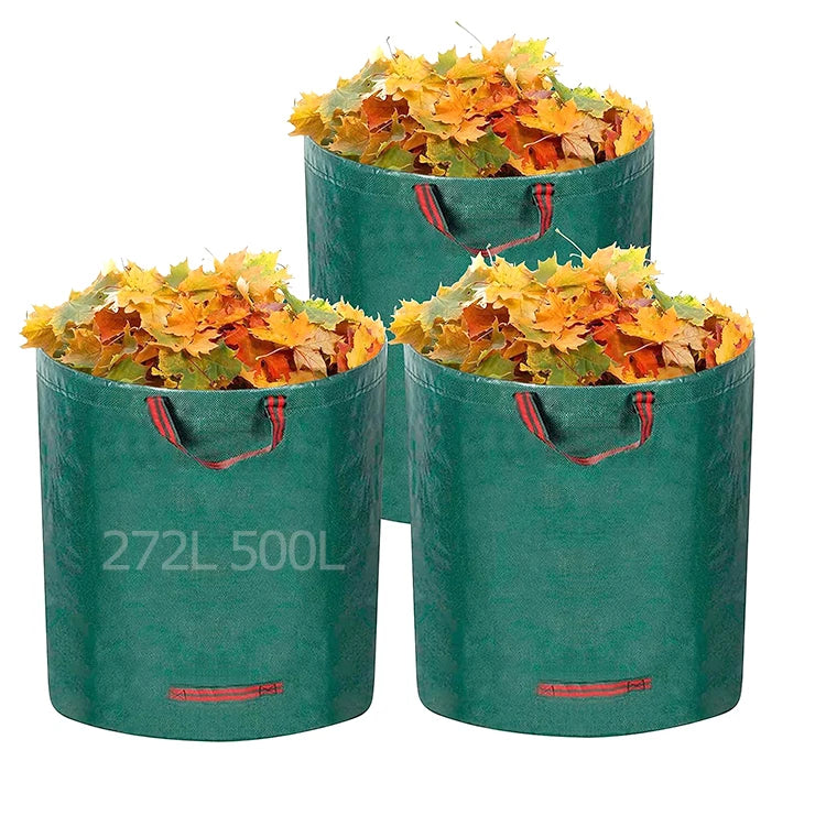 120L Modern Heavy Duty Reusable PP/PE Garden Waste Bag for Lawn Leaf Debris