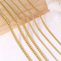 New Arrival 18K Gold PVD Herringbone Link Chain Choker Necklace Stainless Steel for Women Wholesale