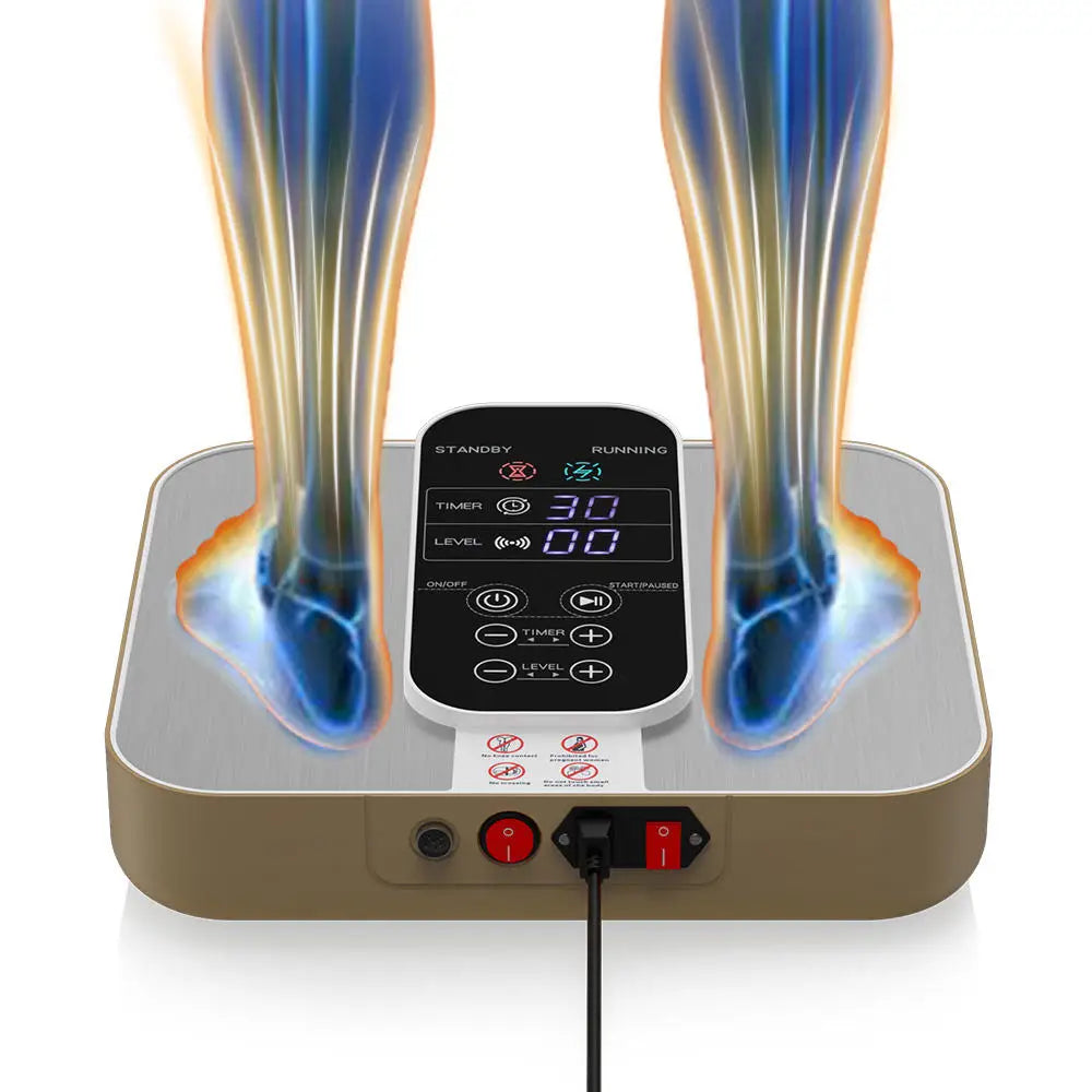 Tera P90 Electric Heating Stainless Steel Foot Massager Terahertz Quantum Energy Cycle Therapy