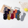 Cute Women Ankle Socks Cute Cartoons Animals Monkey Cat Bear Panda Dog Squirrel Socks Embroidery Fashion Ankle Women Socks