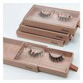 Beauty False Eyelashes Custom Lash Box Full Strip Eyelashes Lashes Wholesale