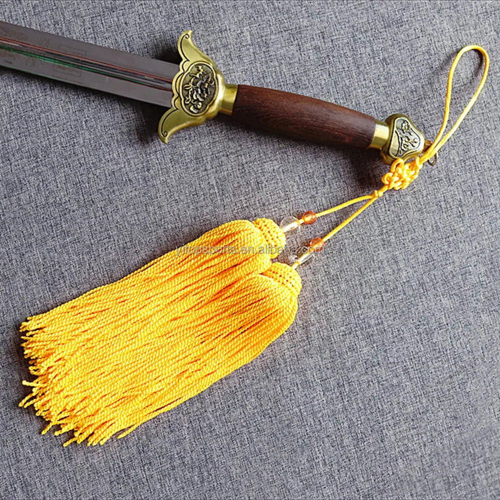 Hot Selling Chinese Traditional Kung Fu Swords Weapons Ornament Martial Arts Tassel for Sword