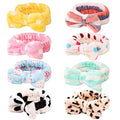 Spa Headband Women Fleece Hair Lace Large Bow Face Wash Headband Make up Headband Hair Band Bow