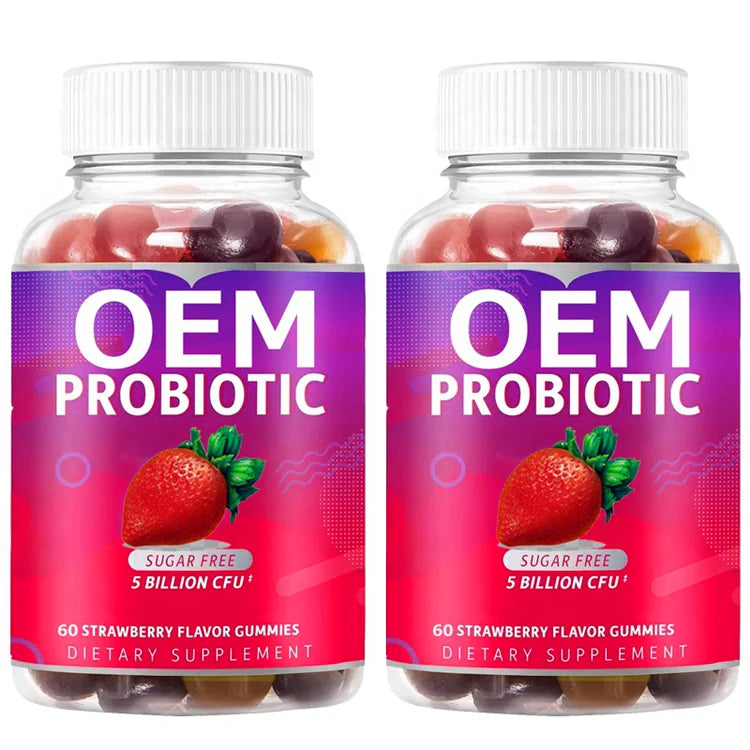 Hot Selling Sugar Free Weight Loss Prebiotics Probiotics Prime Pantry Probiotic Gummies Kids