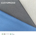 High-End Custom for Color Style Gram Weight Soft 340GSM 61%Bamboo 27%Organic Cotton 12%Spandex Jersey Fabric for Sportswear