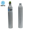 With TPED Certification High Quality 0.6L Soda Cylinder Beverage Maker Aluminum Co2 Cylinder