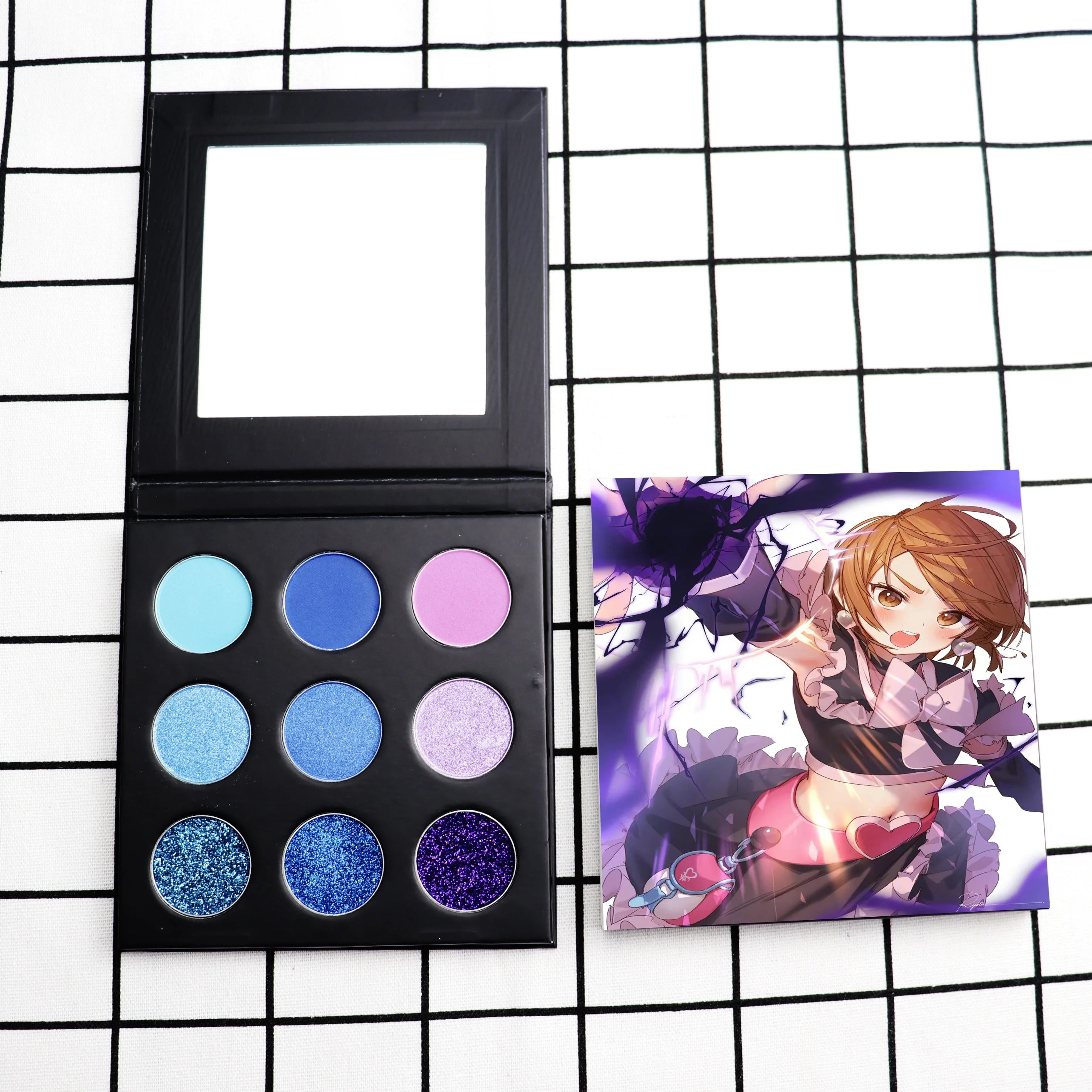 Wholesale High Pigment Makeup 9 Colors DIY Your Own Eyeshadow Palette