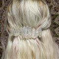 Custom HZ Highest Quality Multi Color Crystal Hairpin Bohemian Style Bridal Party Accessories Multi Size Spring Clip Brides Hair Combs