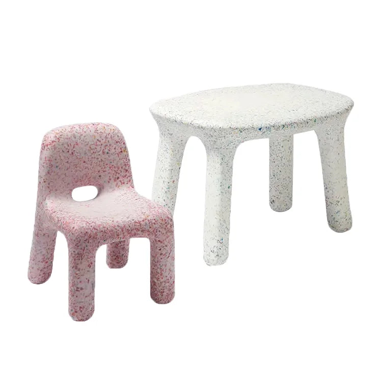 VSUCH Confetti Party Nordic Classic Modern Kids Chair Pe Plastic New Arrival for Living Room Kindergarten Garden Outdoor Use