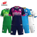 Wholesale Custom Design Team Retro Soccer Jersey Uniform Full Set College Youth Men Soccer Shirts Football Jerseys