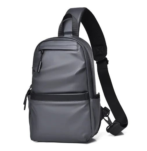 Custom Logo PU Wholesale New Style Sport Fanny Pack Portable Outdoor Running Chest Bags for Men Gym Travel Waist Bag