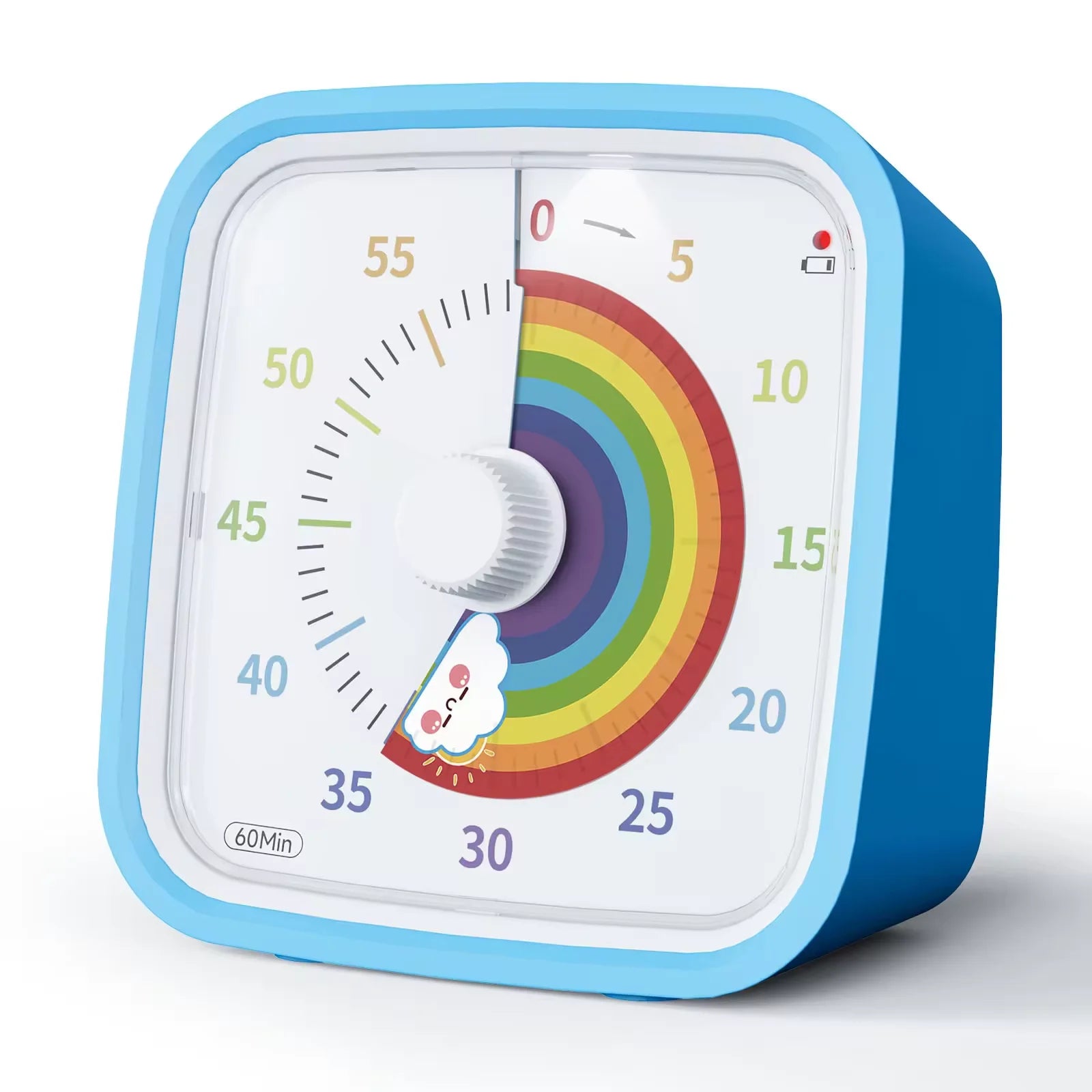 Yunbaoit Kids Visual Timer Clock Management Productivity Countdown Pomodoro Kitchen Time Timer Silent Study Visual Timer