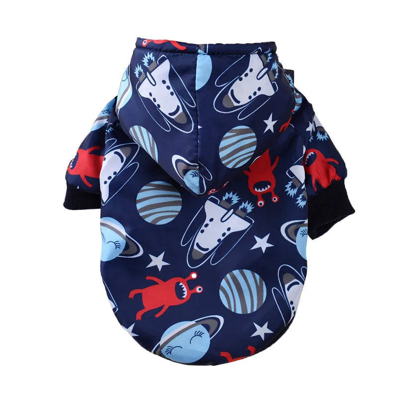 New Thick Padded Dog Jacket Winter Pet Apparel Clothes Waterproof Dog Coats