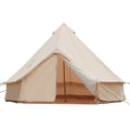 Luxury Large Family Four-Season Waterproof Modern Outdoor Glamping Tent with Big Cotton Pyramid Yurt Design MegaBDM