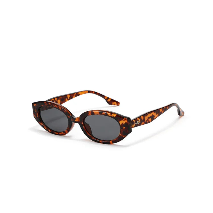 2025 Wholesale Safety Glasses Men Fashion Ladies Shades Sunglasses Vintage Oval Frame Custom Sunglasses