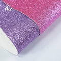 Chunky Glitter Fabric Synthetic Leather Fine Shiny Sheet PU Leather Sparkle Glitter Faux Leather for Bags Shoes Notebook