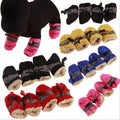 Modern Winter Autumn Dog Boots Warm Dog Shoes Classic Cute Sporty Pet Shoes for Cats and Rabbits