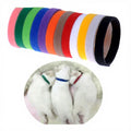 Wholesale Eco-Friendly Custom Dog ID Collar Adjustable Soft Pet Cat Neck Strap with Self-Adhesive Feature